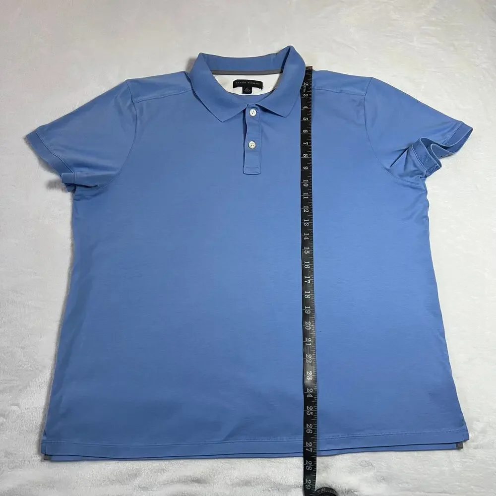 Banana Republic Men's Cotton Polo Shirt Size X-Large Preppy Coastal Casual Golf